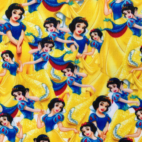 Snow White Polycotton Fabric