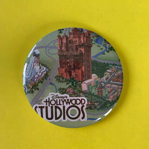 Hollywood Studios TOT Park Map Badge