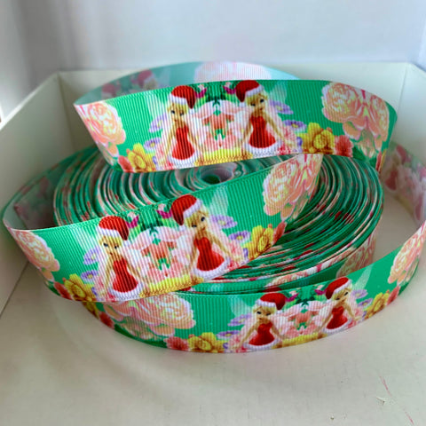 Christmas Tinkerbell Grosgrain Ribbon