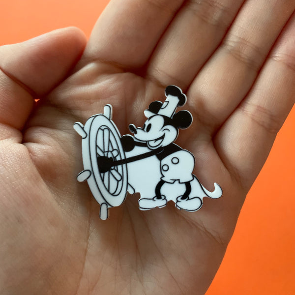 Steamboat Willie Flat Back