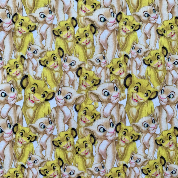 Lion King Polycotton Fabric