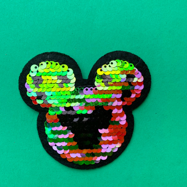 Reversible Sequin Mickey Patch