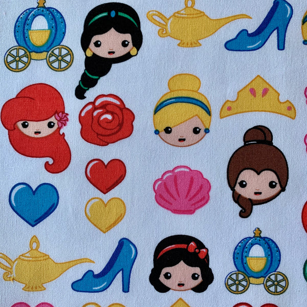 Disney Princess Emojis Fabric