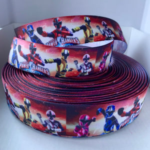 Power Rangers Grosgrain Ribbon