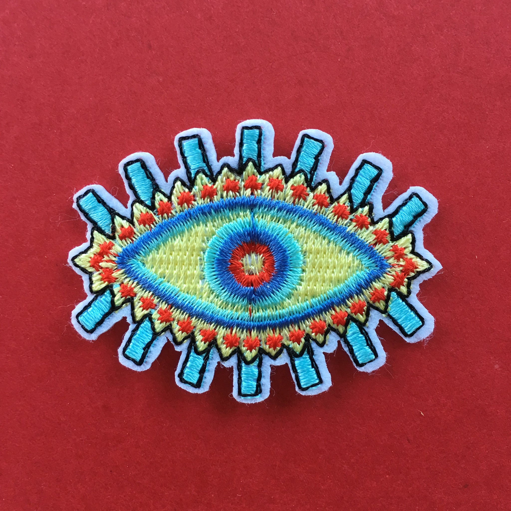 Eye Embroidered Patch