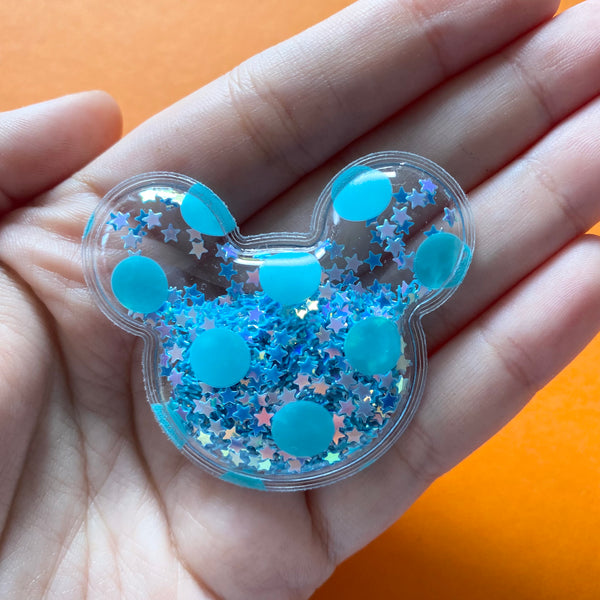 Minnie Blue Confetti Shaker