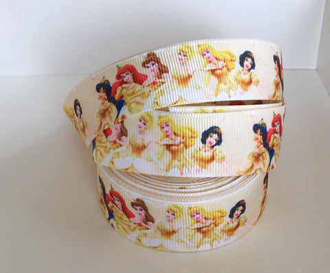 Gold Princess Grosgrain Ribbon