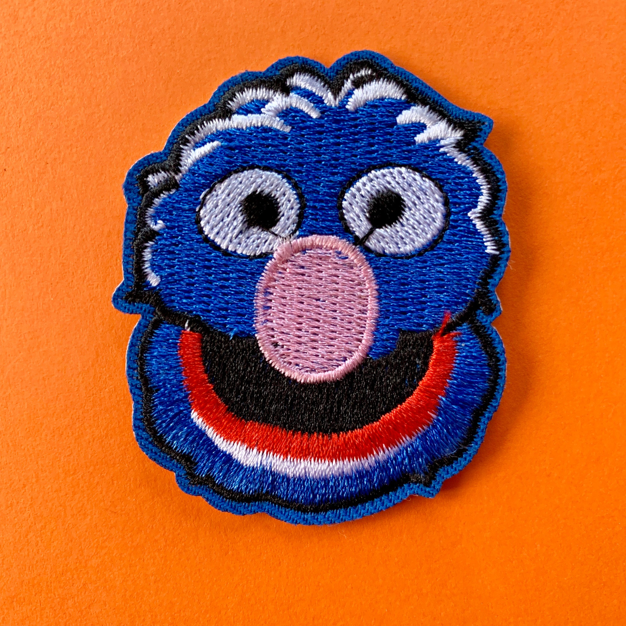 Grover Embroidered Patch