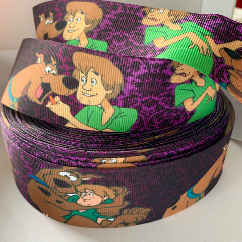 Scooby Doo Wide Grosgrain Ribbon