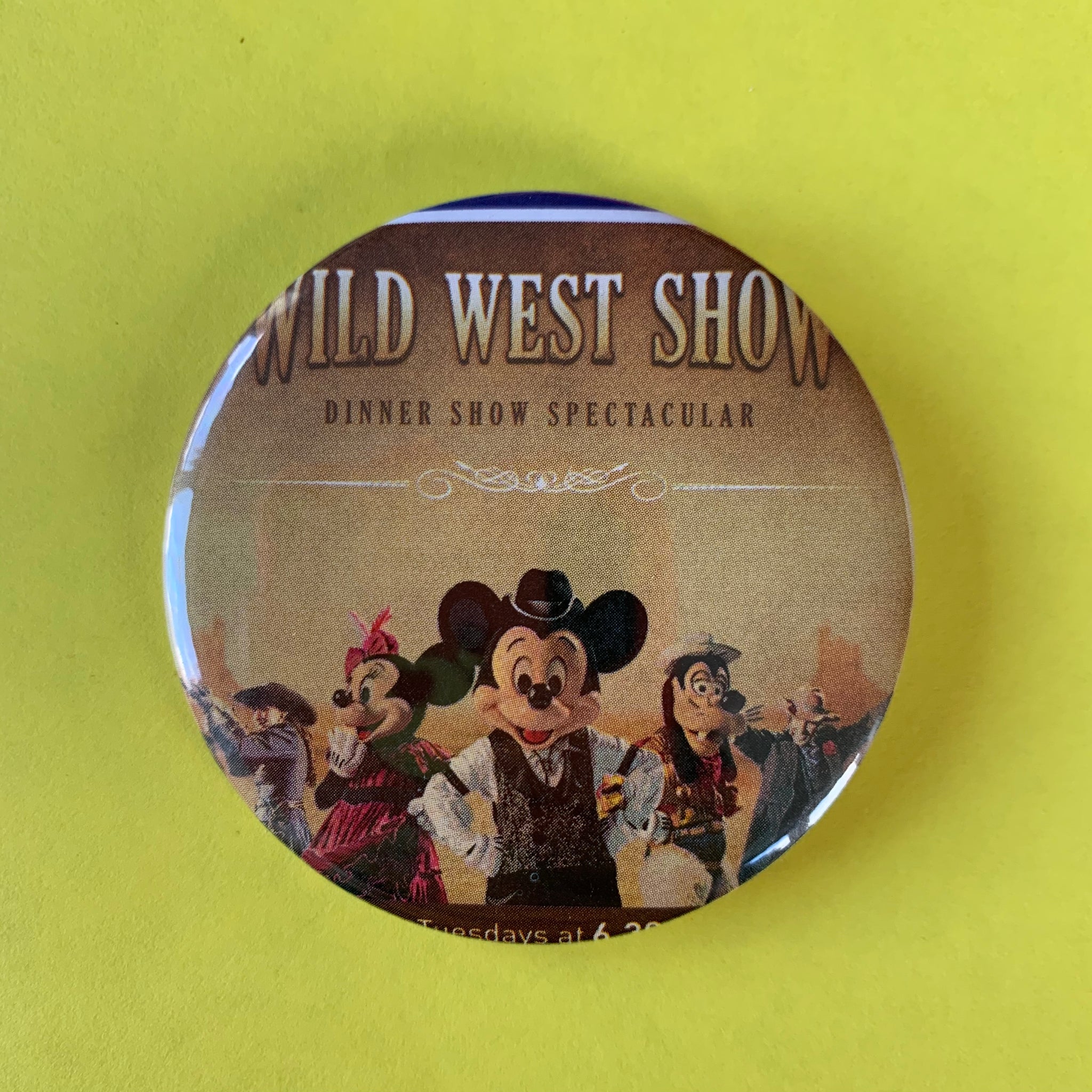 DLP Wild West Show Badge