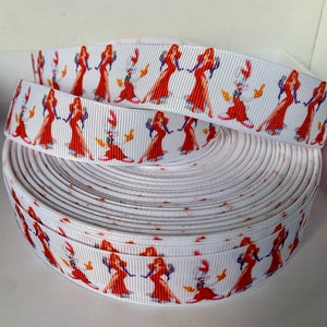 Jessica Rabbit Grosgrain Ribbon