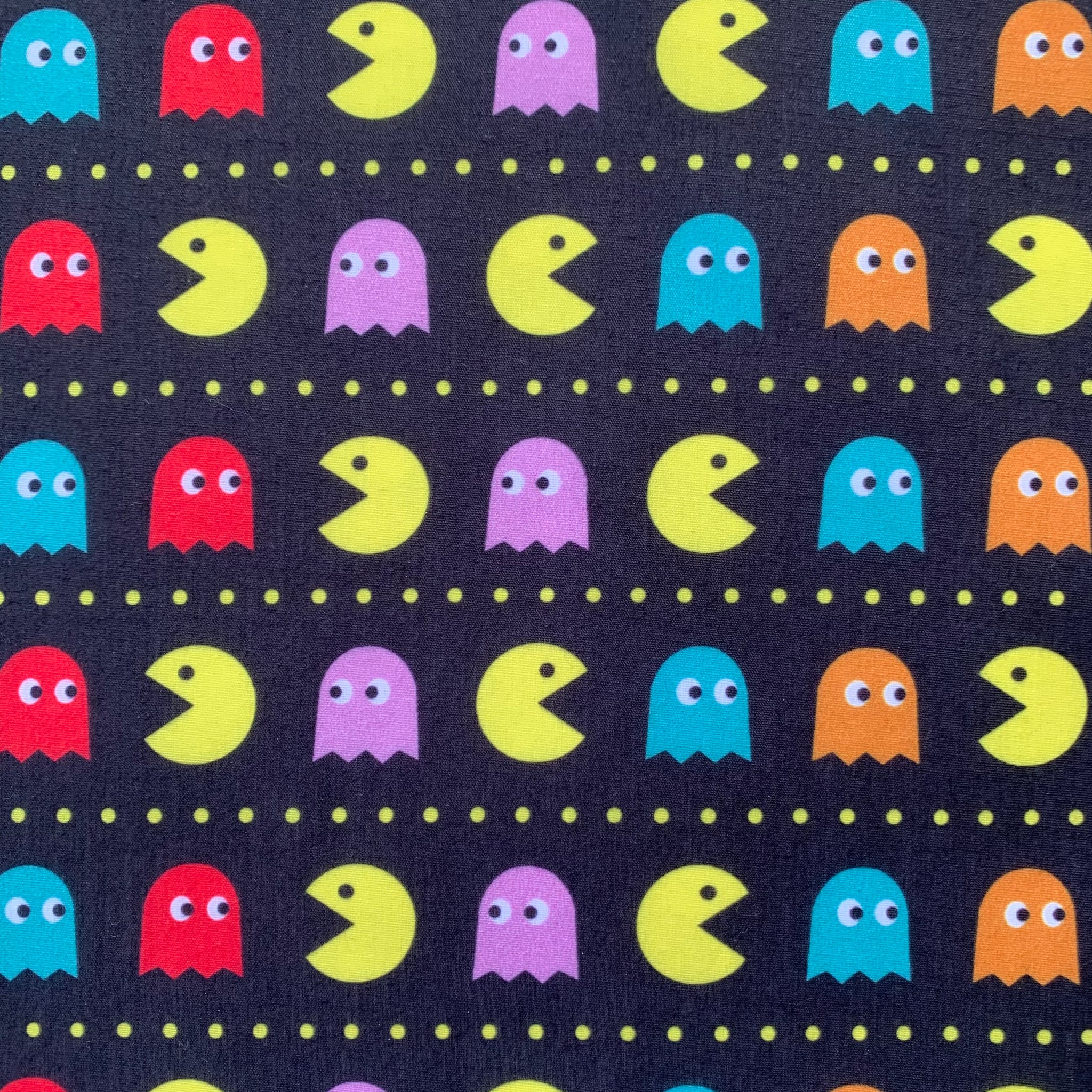 Pacman Polycotton Fabric