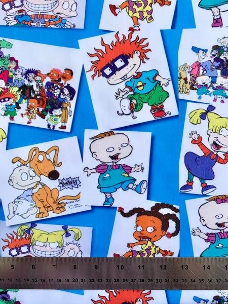 Offcut Rugrats Polycotton Fabric