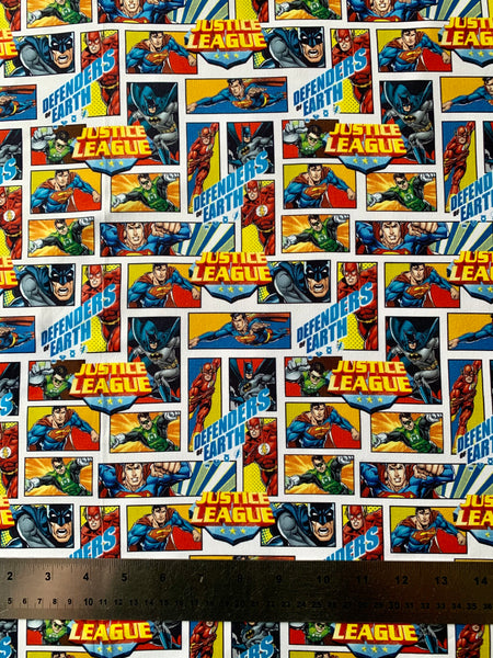 Justice League Fabric