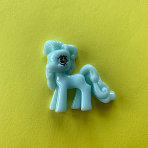 Blue Pony Flat Back