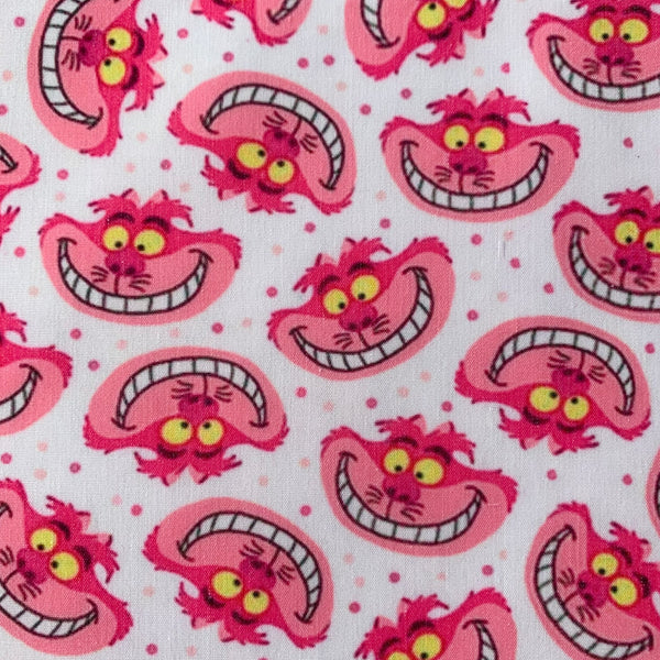 Cheshire Cat Polycotton Fabric