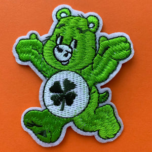 Good Luck Bear Embroidered Patch