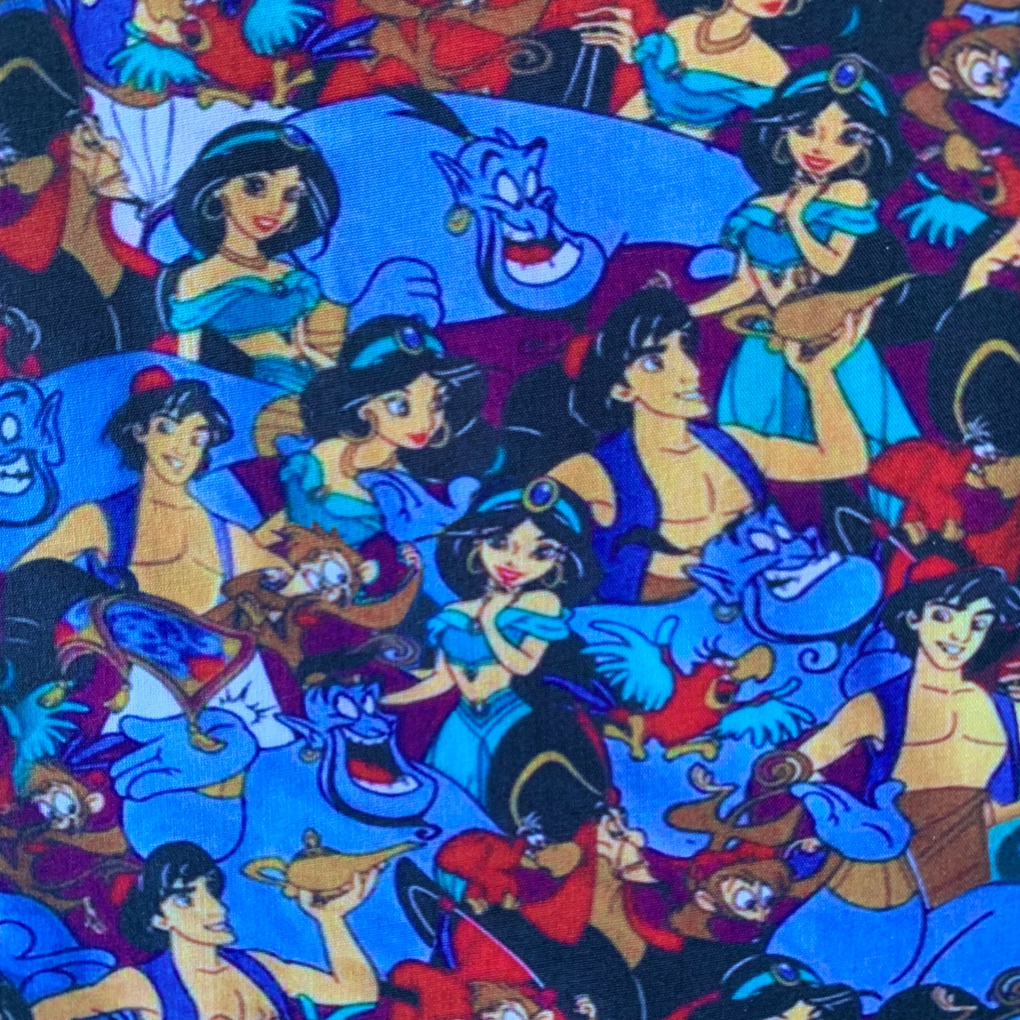 Offcut Aladdin Polycotton Fabric