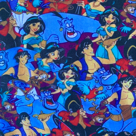 Offcut Aladdin Polycotton Fabric