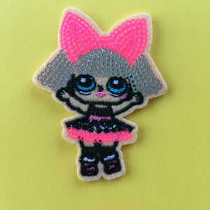 Diva Sequin Embroidered Patch