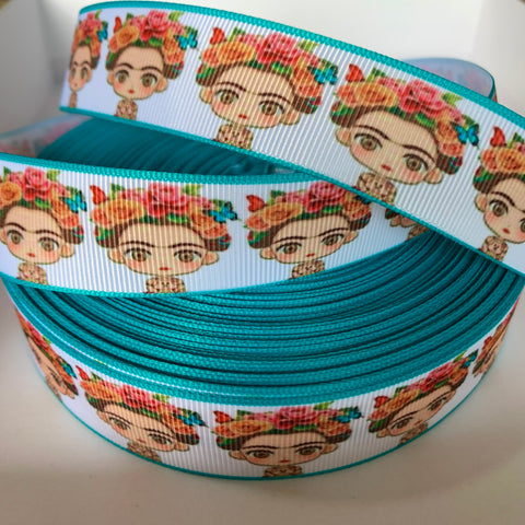 Frida Kahlo Grosgrain Ribbon