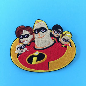 Incredibles Family Embroidered Patch