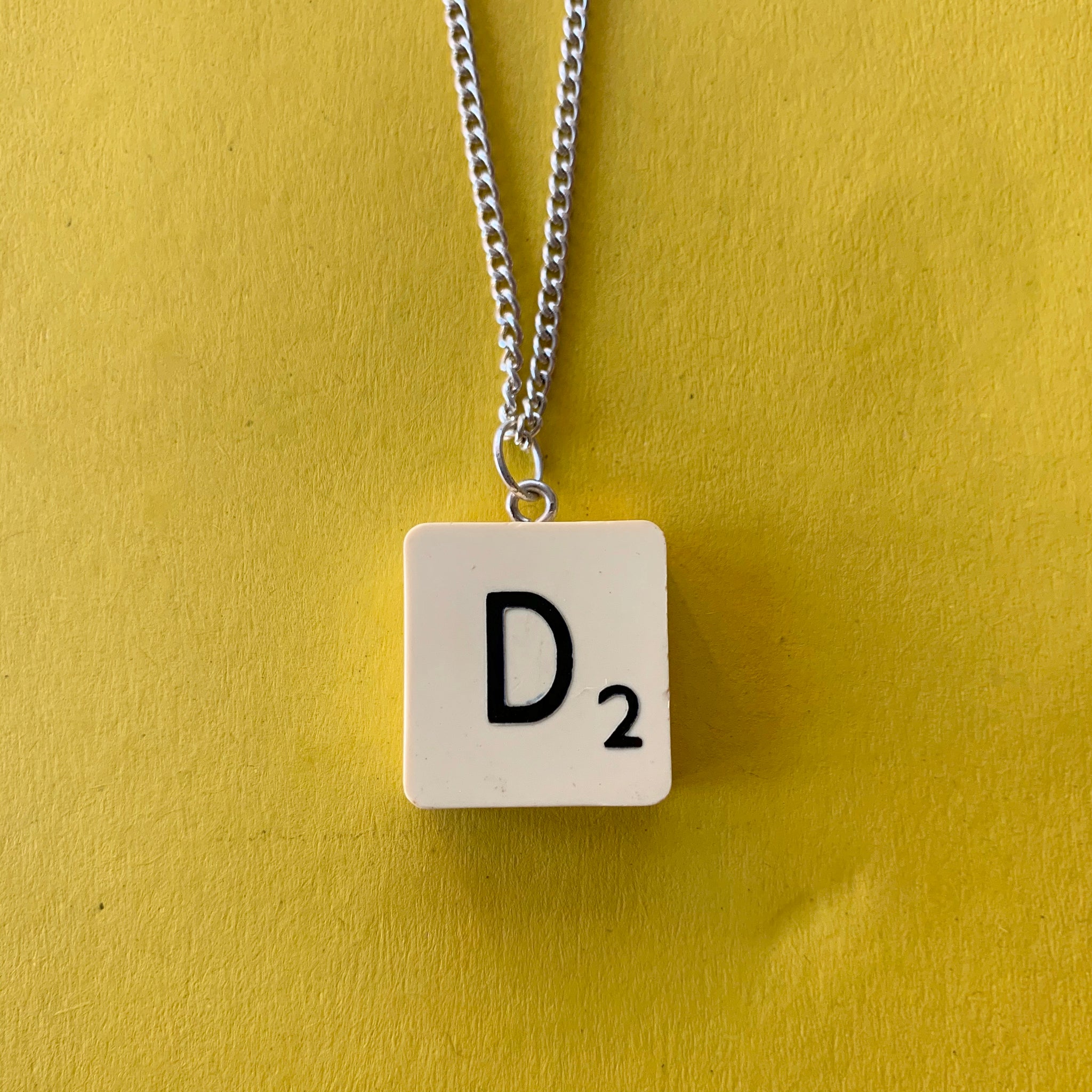 CLEARANCE Scrabble Necklace