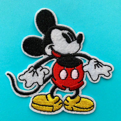 Mickey Mouse Embroidered Patch