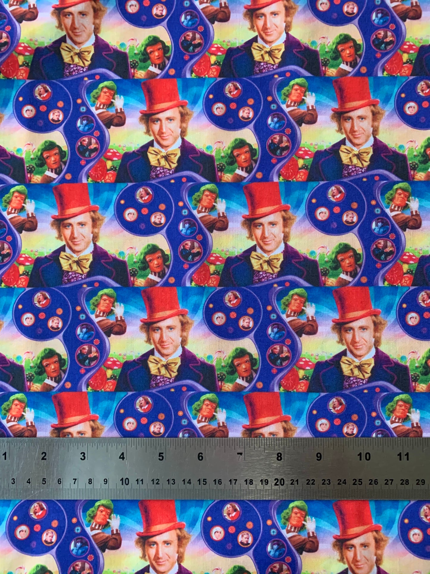 Willy Wonka Polycotton Fabric
