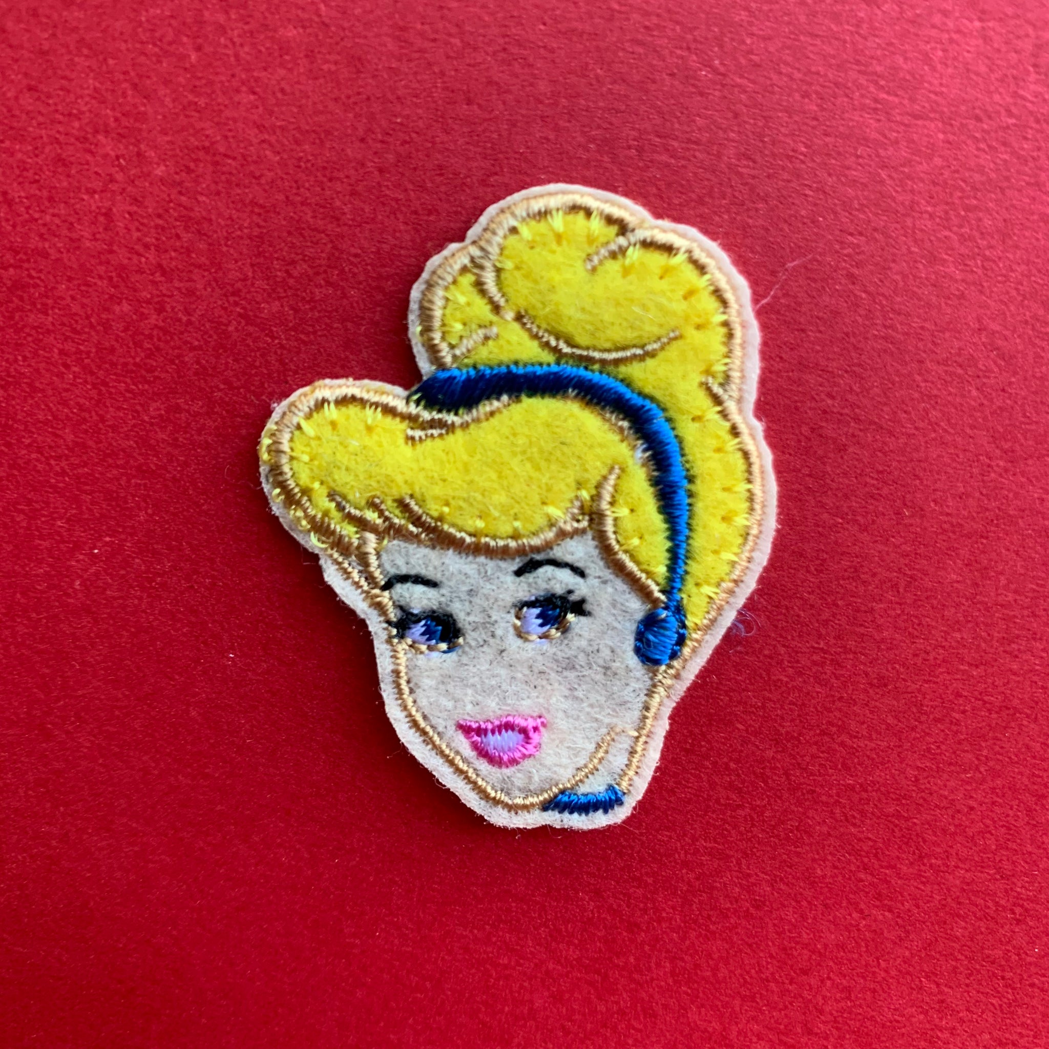 Small Cinderella Embroidered Patch