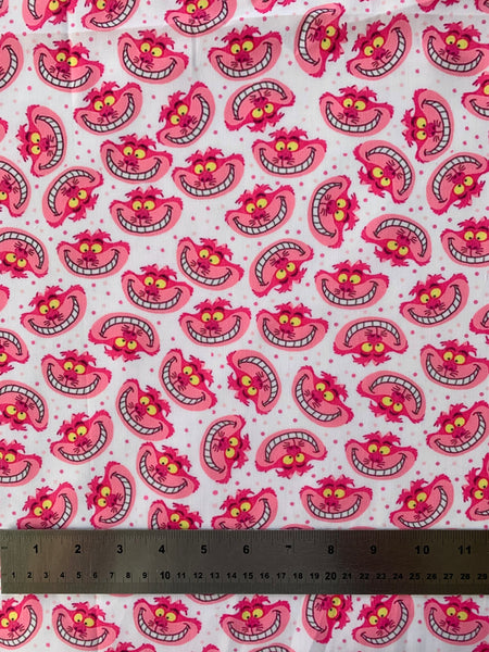 Cheshire Cat Polycotton Fabric