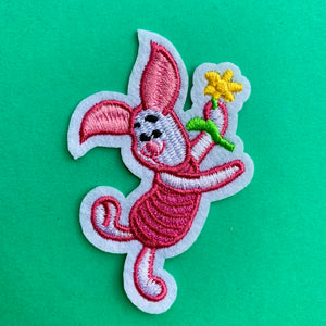 Piglet Embroidered Patch