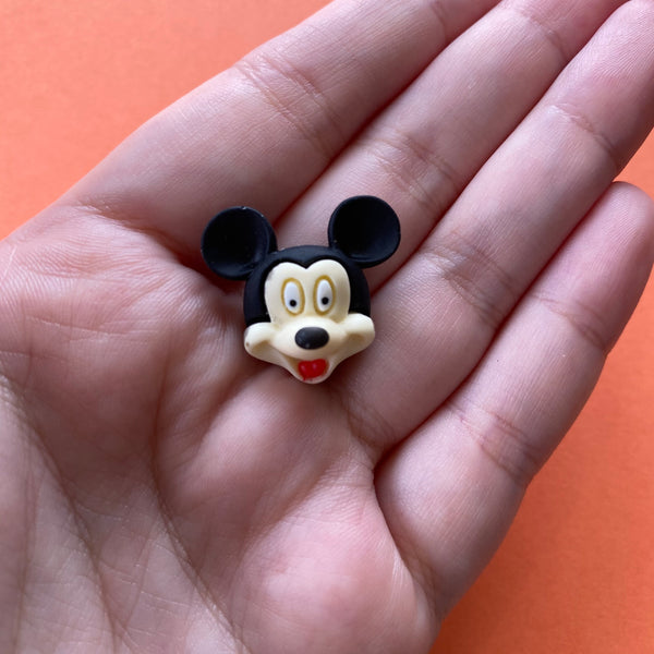 Flawed Mickey Face Flat Backs