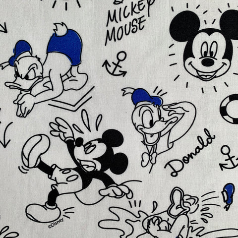 Disney Mickey and Donald Fabric