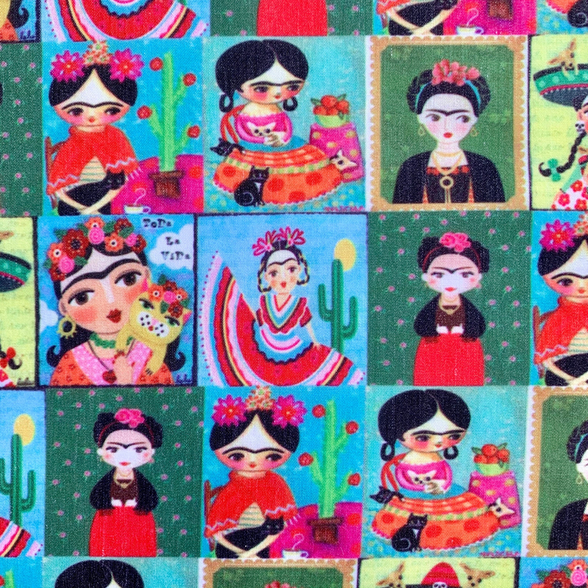 Frida Polycotton Fabric