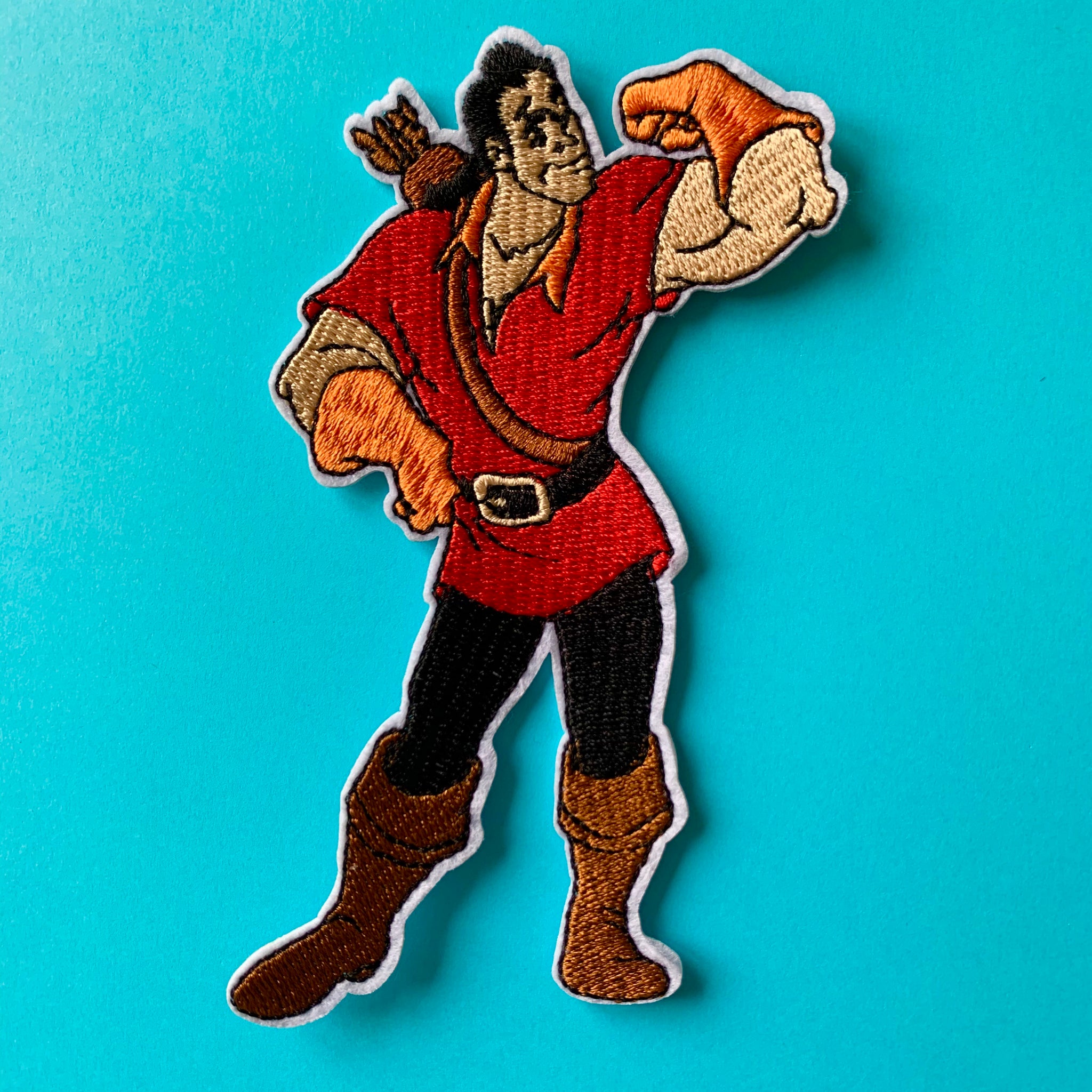 Gaston Embroidered Patch