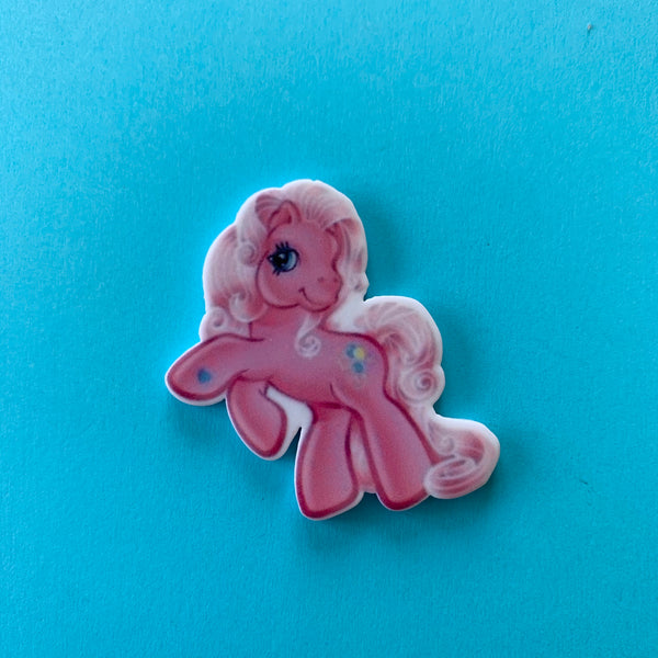 Pinkie Pony Flat Back