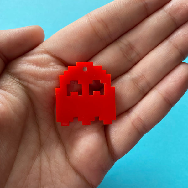 CLEARANCE Pac-Man Ghost Charm